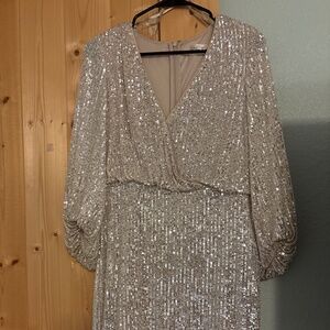 Eliza J Sparkly Dress from Nordstrom